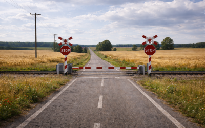 INFORMACJA O WIDOCZNOŚCI NA PRZEJAZDACH KOLEJOWO-DROGOWYCH