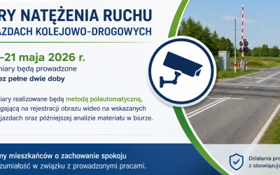 POMIARY NATĘŻENIA RUCHU DROGOWEGO NA PRZEJAZDACH KOLEJOWO-DROGOWYCH