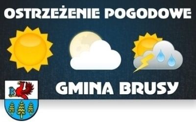 OSTRZEŻENIE METEO - BURZE!