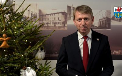 ŻYCZENIA ŚWIĄTECZNO - NOWOROCZNE BURMISTRZA BRUS