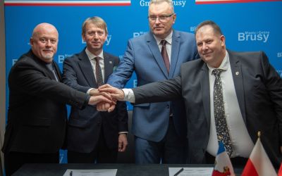 BRUSY I OŻARÓW MAZOWIECKI – DWIE DEKADY PARTNERSTWA I PRZYJAŹNI