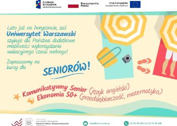 Darmowe wakacyjne kursy dla seniorów