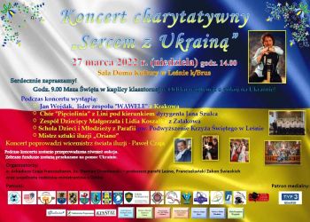 Koncert Charytatywny "Sercem z Ukrainą"