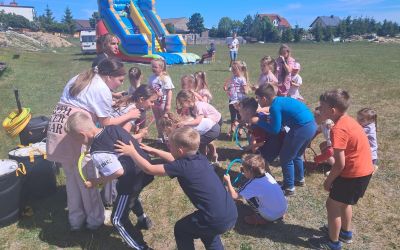 SP ZALESIE: Dzień Dziecka w Szkole Podstawowej w Zalesiu