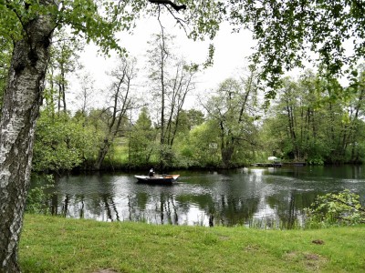 Cypel w Męcikale, widok na Brdę