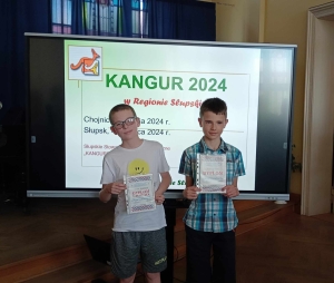 SP BRUSY NR 1: Laureat Międzynarodowego Konkursu Kangur Matematyczny