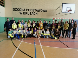 SP NR 2 W BRUSACH: Etap gminny Ogólnopolskiego  Turnieju Bezpieczeństwa w Ruchu Drogowym