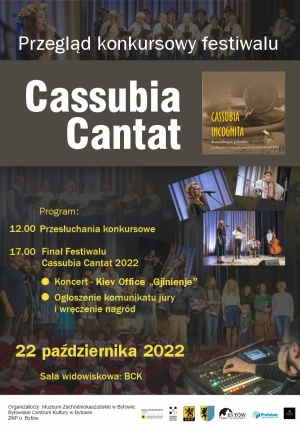 Do 18 października można zgłaszać propozycje do przesłuchań konkursowych festiwalu Cassubia Cantat.