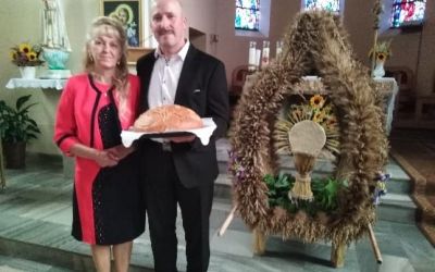 Dożynki parafialne w Kosobudach