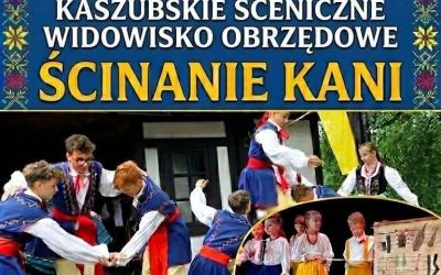 KASZUBSKIE WIDOWISKO OBRZĘDOWE "ŚCINANIE KANI" TYM RAZEM PODCZAS NOCY ŚWIĘTOJAŃSKIEJ W CZYCZKOWACH
