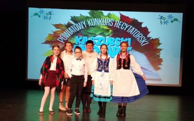 SP LEŚNO: Powiatowy konkurs recytatorski "EKO - ART". Mamy powody do dumy!