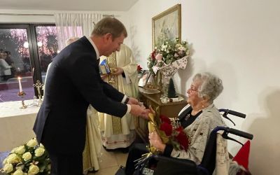 SETNE URODZINY PANI STEFANII JASZEWSKIEJ – WYJĄTKOWY JUBILEUSZ MIESZKANKI GMINY BRUSY