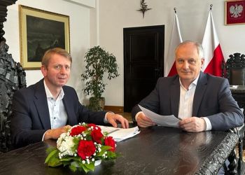 BURMISTRZ BRUS SPOTKAŁ SIĘ Z WOJEWODĄ POMORSKIM