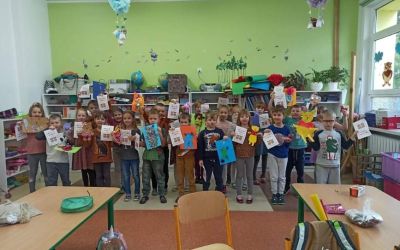 SP nr 1 Brusy: Światowy Dzień Pluszowego Misia w O b Przy SP nr 1 im. Jana Pawła II w Brusach