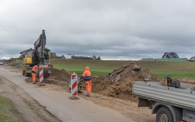 BUDOWA DROGI MAŁE CHEŁMY – ROLBIK W TOKU