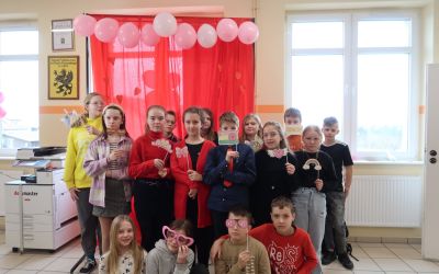 SP LUBNIA: Walentynki w SP w Lubni