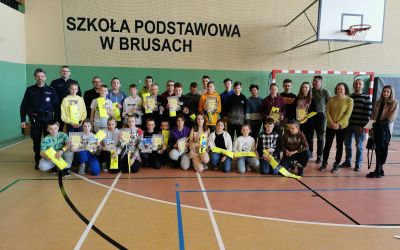 SP NR 2 W BRUSACH: Etap gminny Ogólnopolskiego  Turnieju Bezpieczeństwa w Ruchu Drogowym
