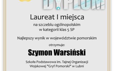 SP LUBNIA: Wyniki III edycji konkursu InstaLogik 2021/202