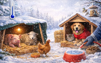 OCHRONA ZWIERZĄT PODCZAS MROZÓW