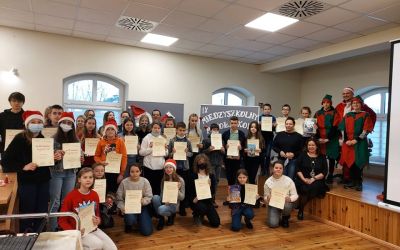 SP Zalesie: MIKOŁAJKOWY KONKURS ORTOGRAFICZNY W ZALESIU
