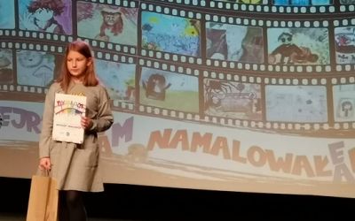 SP LEŚNO: Powiatowy Filmowy Konkurs Plastyczny