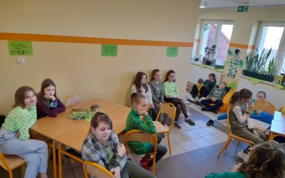 SP LUBNIA: „Zielone książkobranie” w pierwszym tygodniu wiosny.