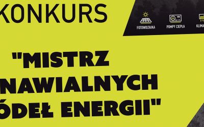 KONKURS "MISTRZ ODNAWIALNYCH ŹRÓDEŁ ENERGII"
