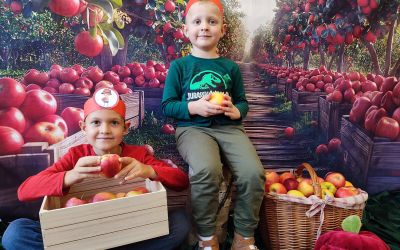 PRZEDSZKOLE NR 1 W BRUSACH: Zuchy z Przedszkola nr 1 w Brusach świętują Dzień Jabłka