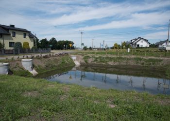 ZAKOŃCZONO PRZEBUDOWĘ TRZECH ZBIORNIKÓW RETENCYJNYCH NA TERENIE GMINY BRUSY