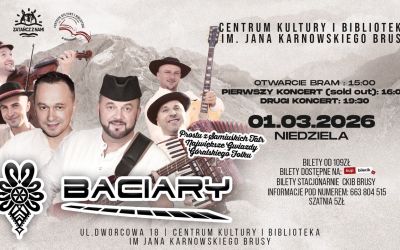BACIARY DADZĄ DRUGI KONCERT W BRUSACH!