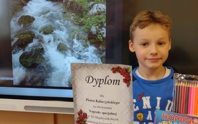 SP LEŚNO: MIĘDZYSZKOLNY KONKURS FOTOGRAFICZNY ,,WODA-ŻYCIE I ŻYWIOŁ"