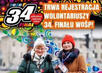NABÓR WOLONTARIUSZY DO 34. FINAŁU WOŚP W BRUSACH