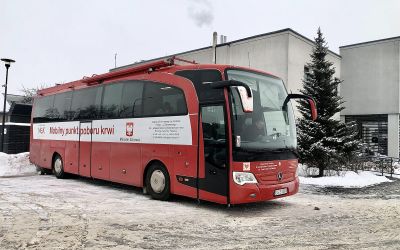 PODSUMOWANIE AKCJI POBORU KRWI W BRUSACH