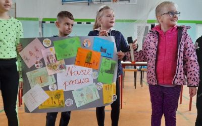 SP LUBNIA: Dzień Dziecka i Dzień Sportu w Szkole Podstawowej im. TOW ,,Gryf Pomorski" w Lubni