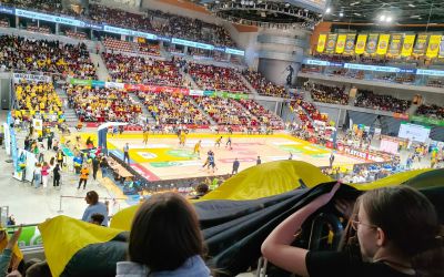 SP W ZALESIU: Konkurs "Aktywne Kaszuby" i wyjazd uczniów ze szkoły w Zalesiu na "kaszubski" mecz w Ergo Arenie