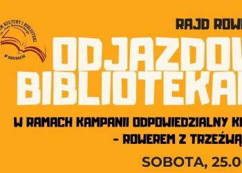 BIBLIOTEKARZE ZAPRASZAJĄ NA RAJD ROWEROWY!