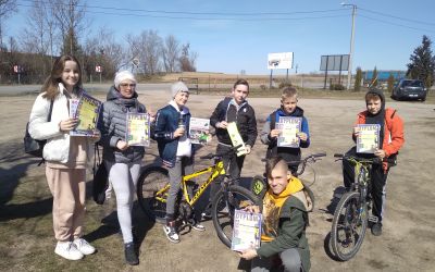 SP ZALESIE: Etap gminny Turnieju Bezpieczeństwa w Ruchu Drogowym - sukcesy drużyn z Zalesia