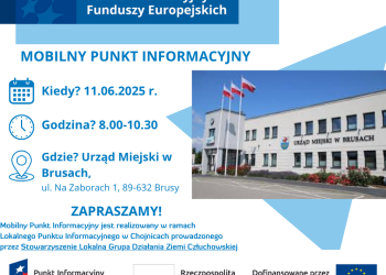 MOBILNY PUNKT INFORMACYJNY FUNDUSZY EUROPEJSKICH