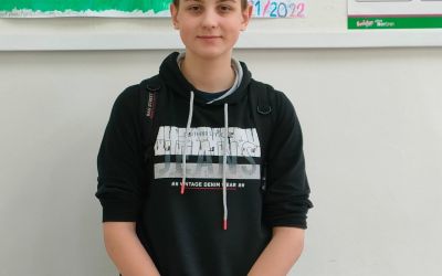 SP NR 1 BRUSY: Mikołaj Krasnodębski z klasy VIII c finalistą Wojewódzkiego Konkursu Języka Angielskiego