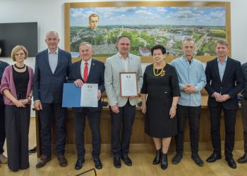 SPOTKANIE BURMISTRZA BRUS Z ZARZĄDEM ZRZESZENIA KASZUBSKO-POMORSKIEGO