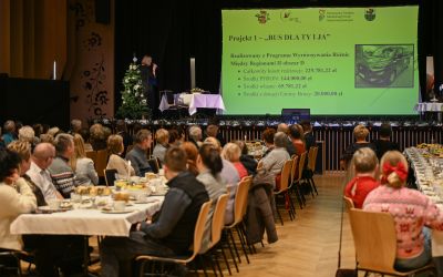 SPOTKANIE WIGILIJNE WARSZTATU TERAPII ZAJĘCIOWEJ – RADOŚĆ Z NOWEGO SAMOCHODU I REMONTU PRACOWNI