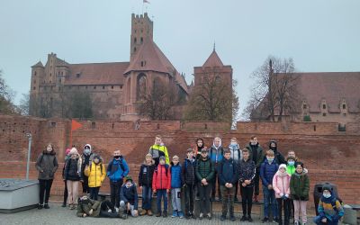 SP ZALESIE: Wycieczka uczniów z Zalesia do Malborka i Starogardu Gdańskiego